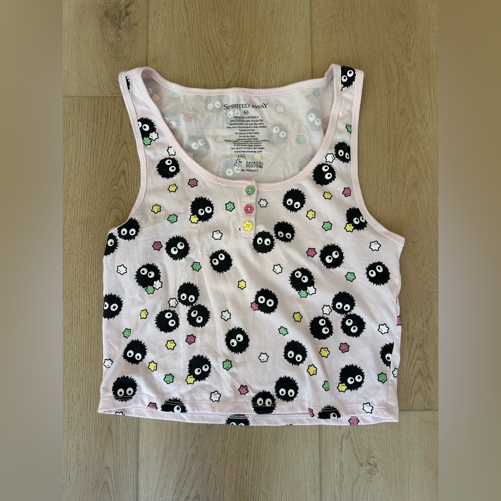 Spirited Away/ My Totoro tank top